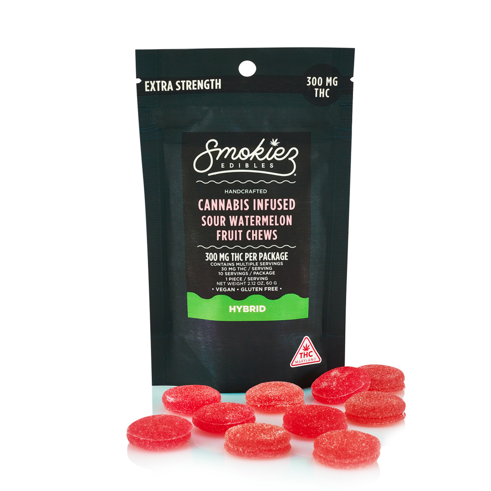 Sour Watermelon - Hybrid [10pk] (300mg)