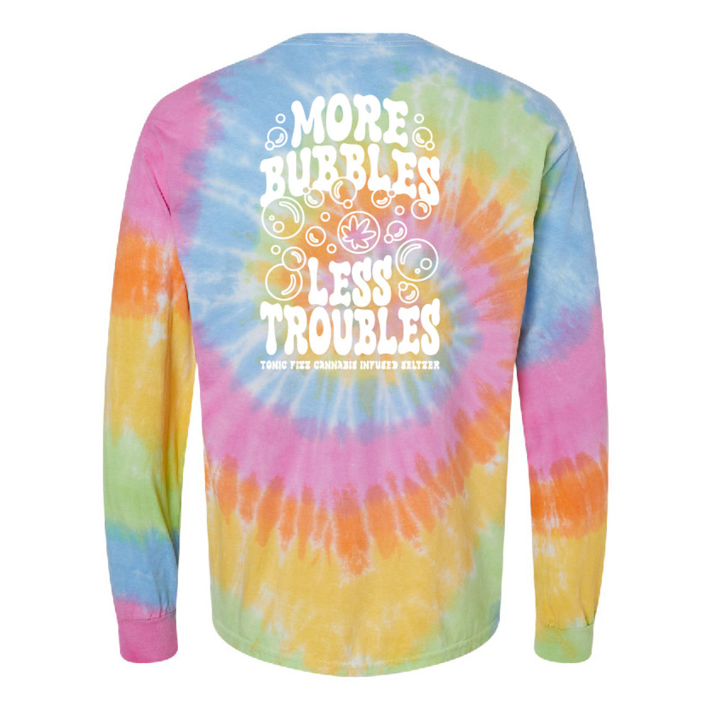 More Bubbles Tie Dye Medium