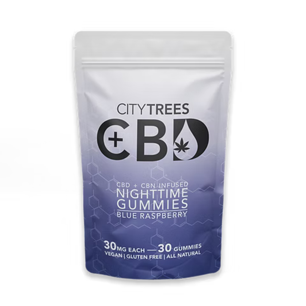 1:1 Blue Raspberry [30pk] (450mg CBD/450mg CBN)