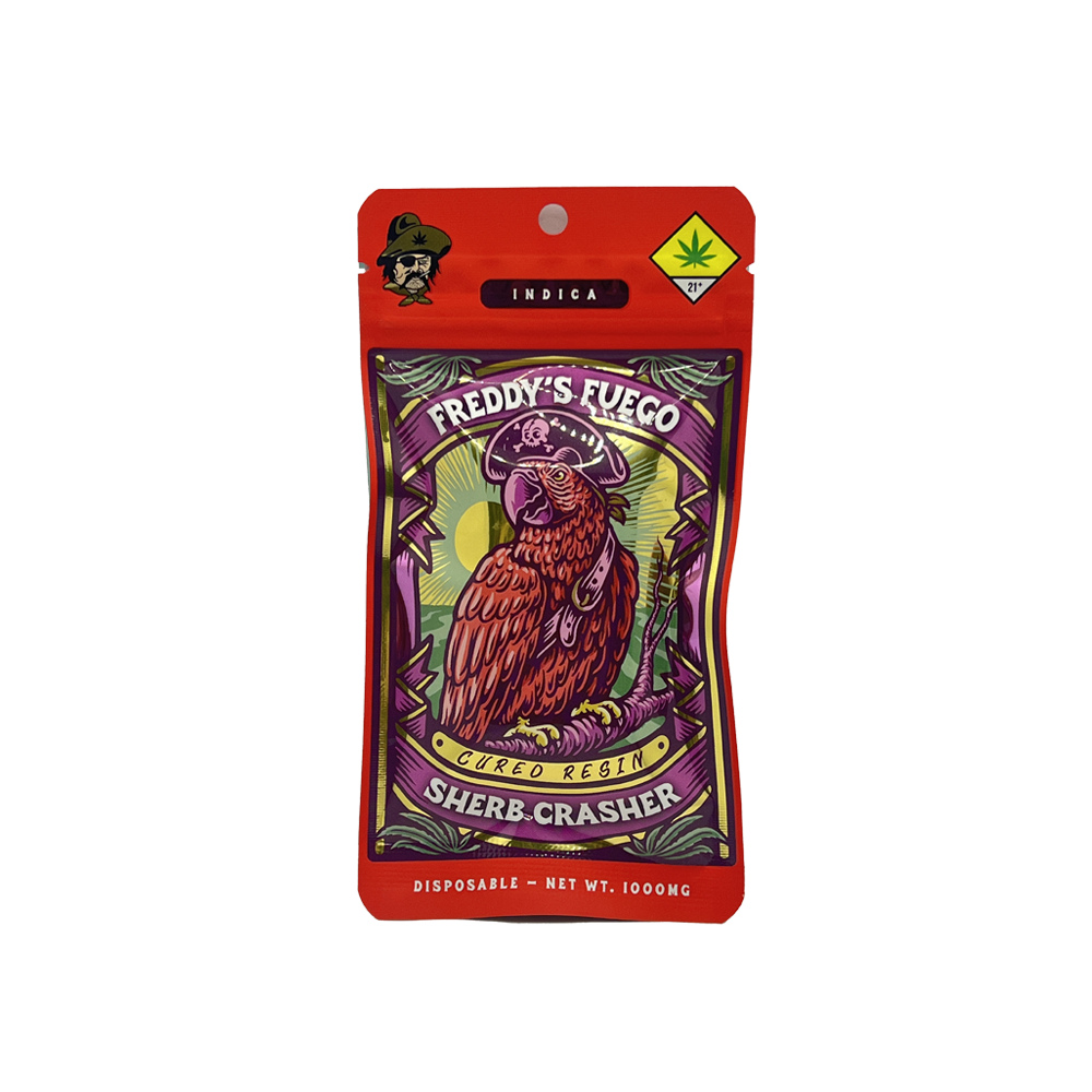 freddy's fuego disposable vape Shop Sherb Crasher [1000mg] | Dockside Cannabis 35000 Puffs FLAVOR:Strawberry Kiwi Delta Extrax THC-P 1