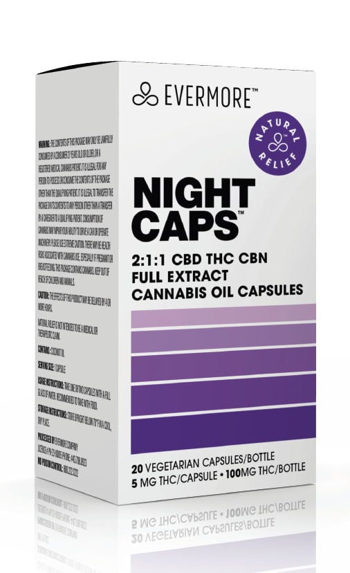 2:1:1 Night Caps [20pk] (200mg CBD/100mg THC/100mg CBN)