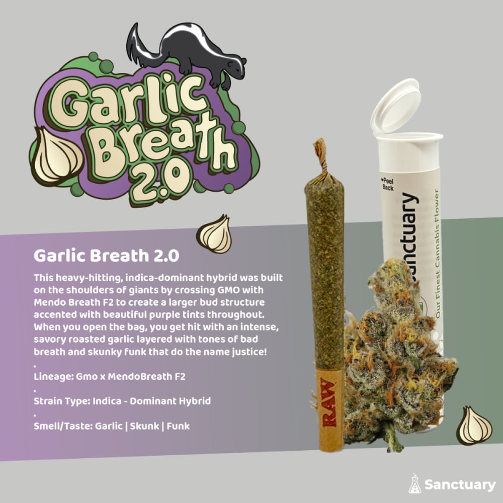 Sanctuary - Garlic Breath Pre-Roll (1g)