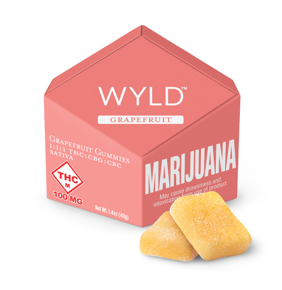 Grapefruit 1:1:1 CBG:CBC + Sativa Enhanced Gummies | 100mg THC:CBG:CBC