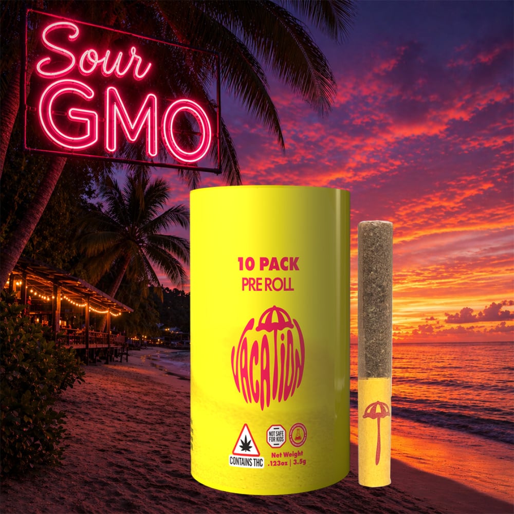 Vacation - Sour GMO Pre-Roll 0.35g 10pk (3.5g)