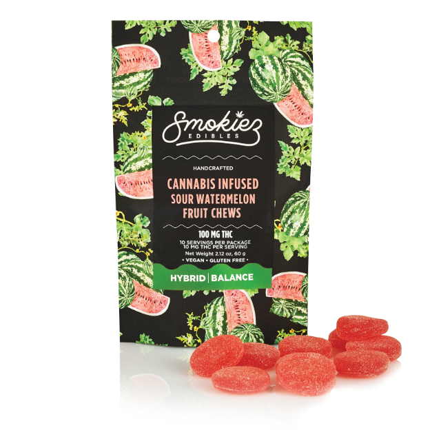 Sour Watermelon - Hybrid [10pk] (100mg)