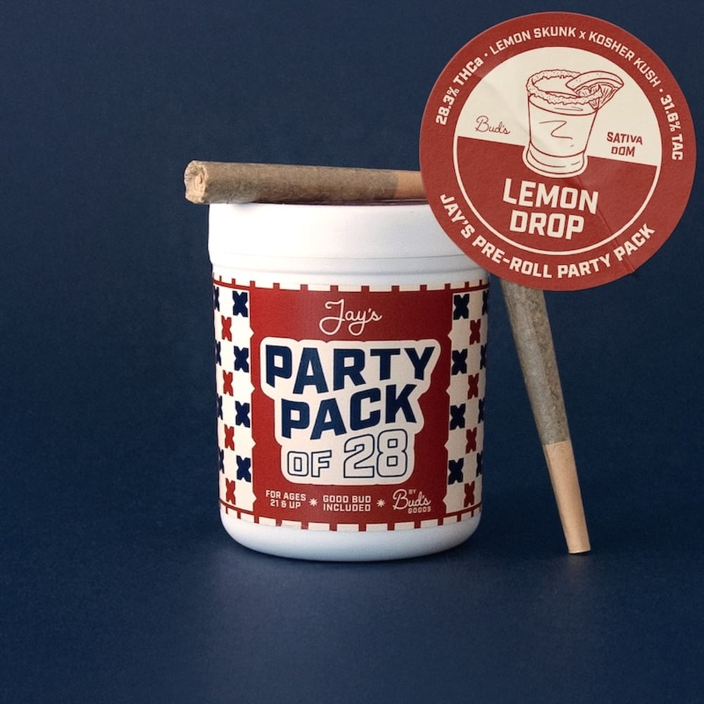 Jay's - Lemon Drop Party Pack Pre-Roll 0.5g 28pk (14g) *NP