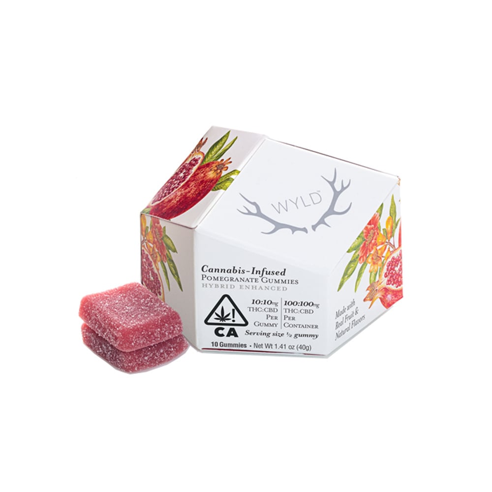 Pomegranate 1:1 CBD Gummies