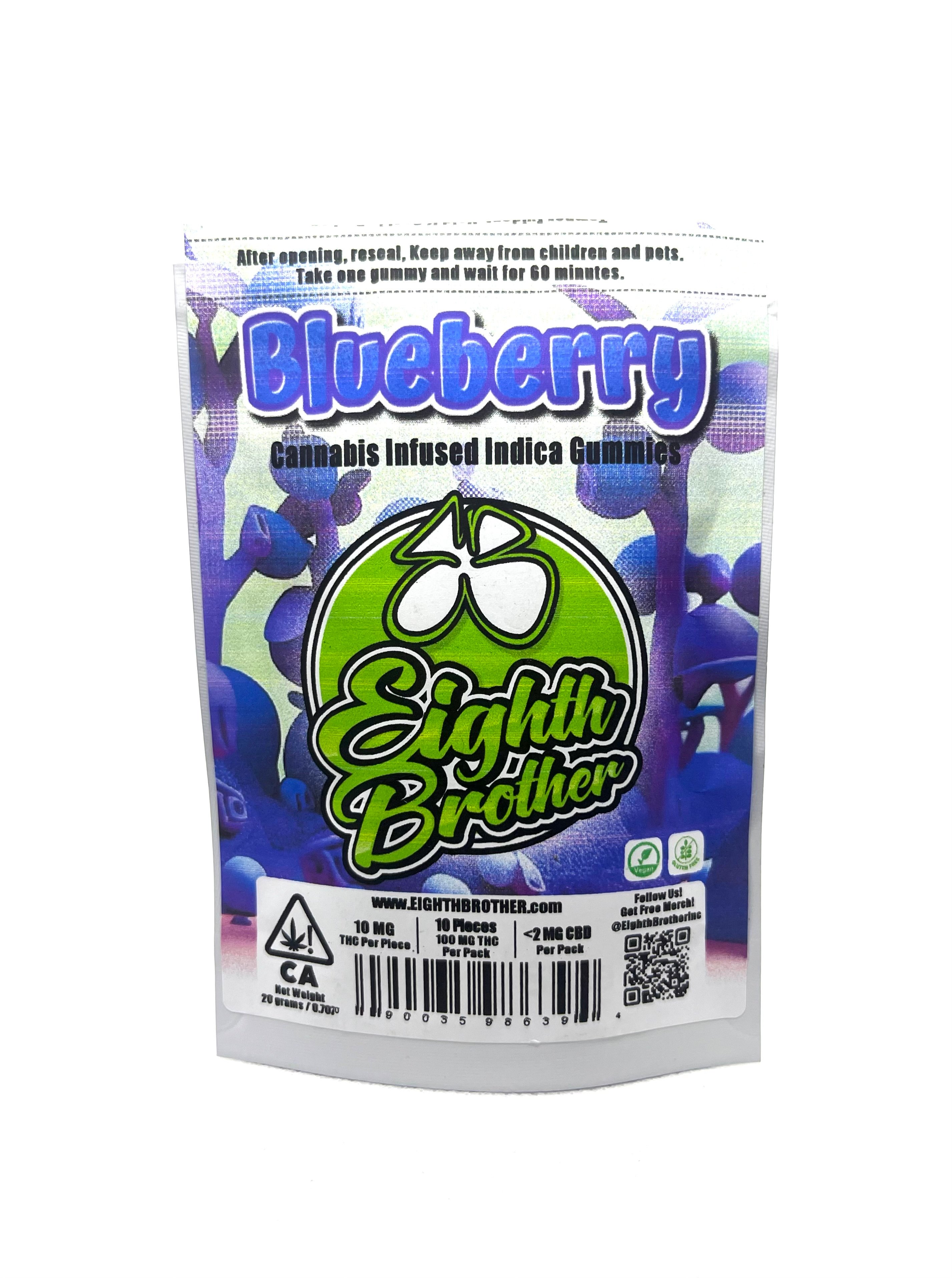 Blueberry [10pk] (100mg)