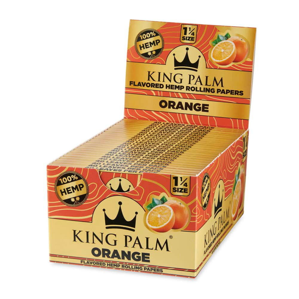 King Palm- Orange Flavored 1¼- Rolling Papers
