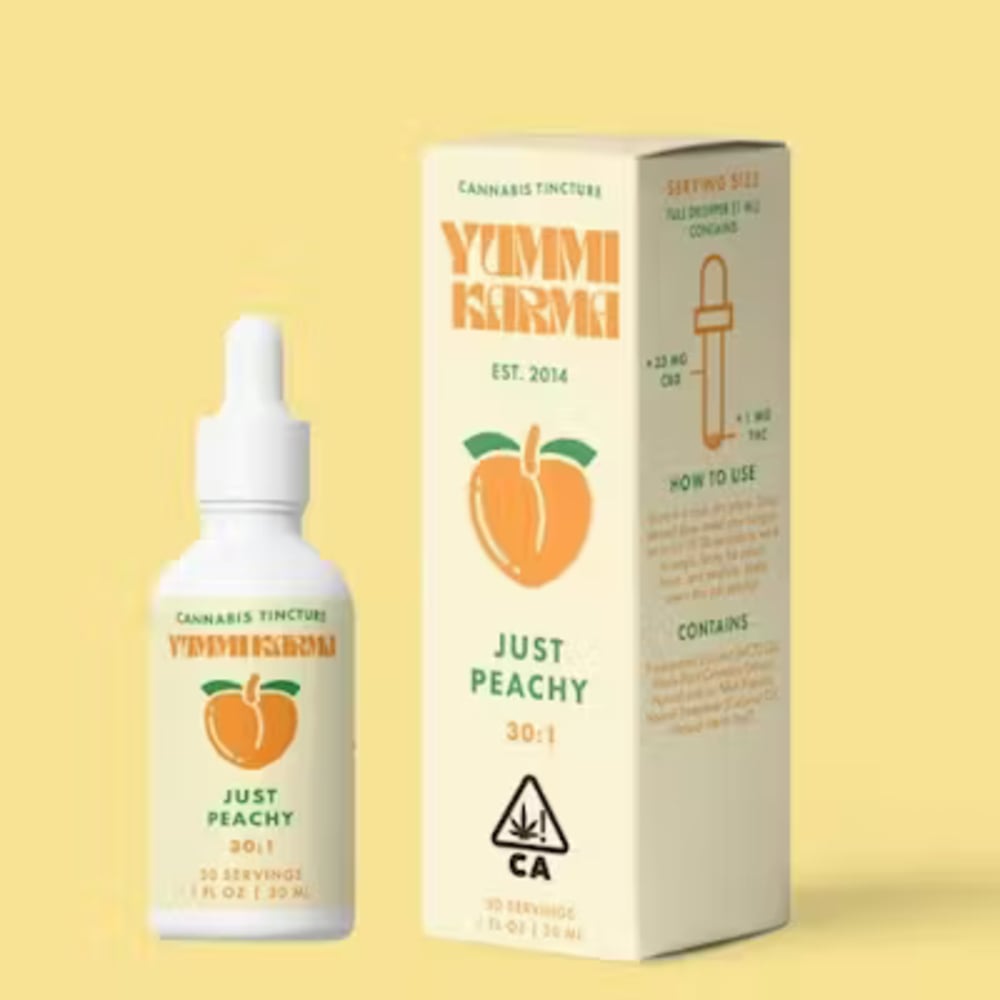 30:1 Just Peachy [30ml] (1000mg CBD/30mg THC)