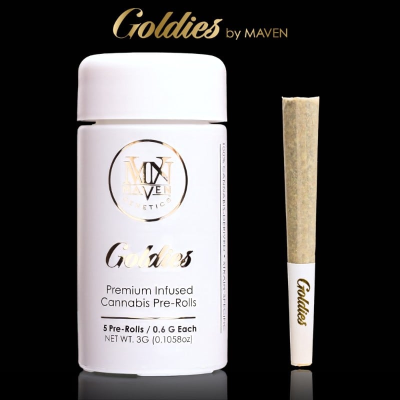 French Butter Goldies Infused Pre-Rolls 5-Pack [3g]