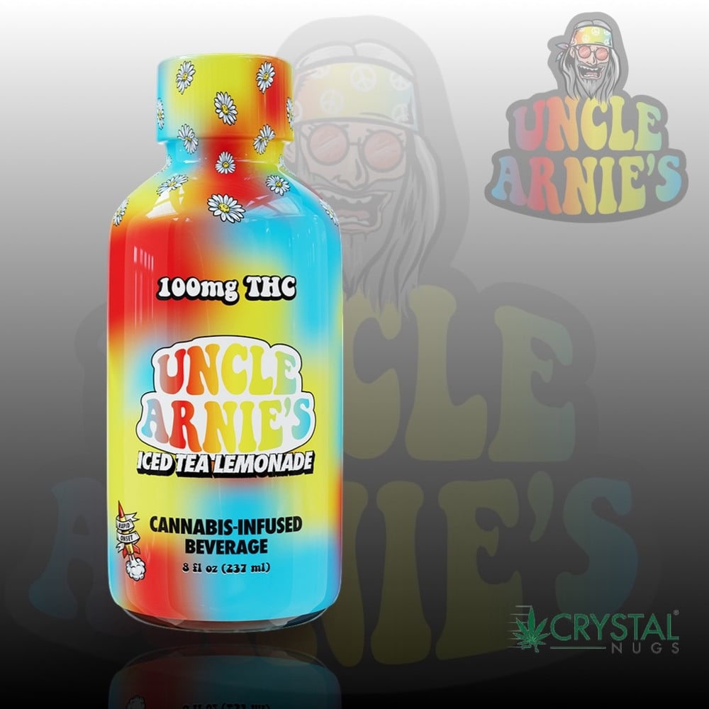 Shop Iced Tea Lemonade [8oz] (100mg) | Crystal Nugs Dispensary Sacramento,  CA