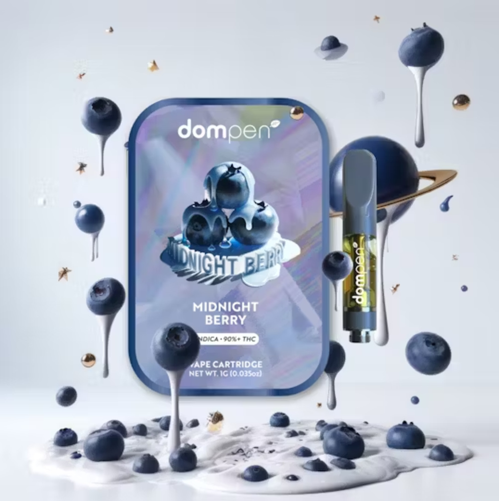 dompen™ Midnight Berry (Indica) - 1G Cartridge