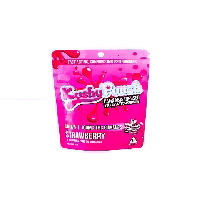 Strawberry - Sativa [10pk] (100mg)