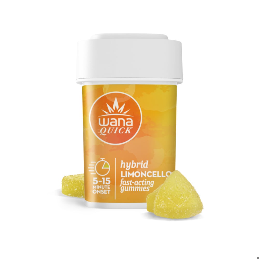 Wana - Limoncello Hybrid Fast-Acting Gummies (100mg 20pk)