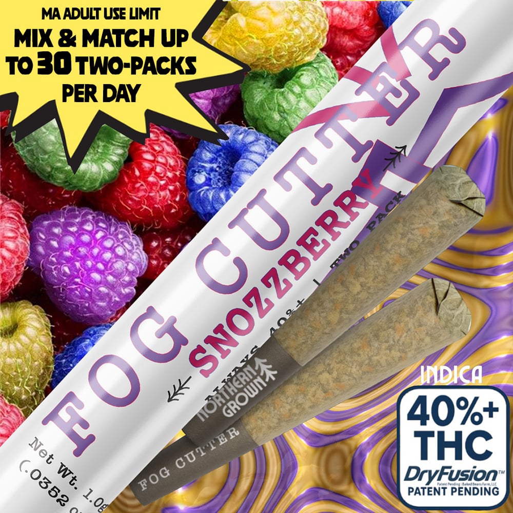 Fog Cutter - Snozzberry Infused Hydro Pre-Roll 0.5g 2pk (1g) product photo