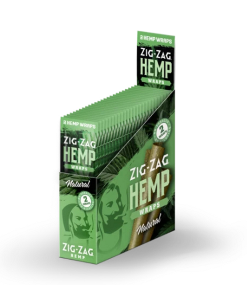 Zig-Zag Hemp Wraps - Natural Zig-Zag Hemp Wraps - Natural