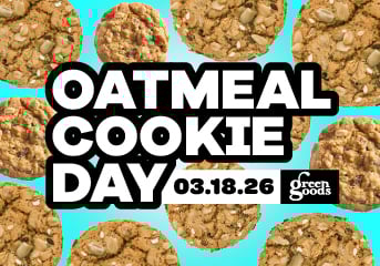 Stop By Early For A Free Oatmeal Raisin Cookie While Supplies Last!