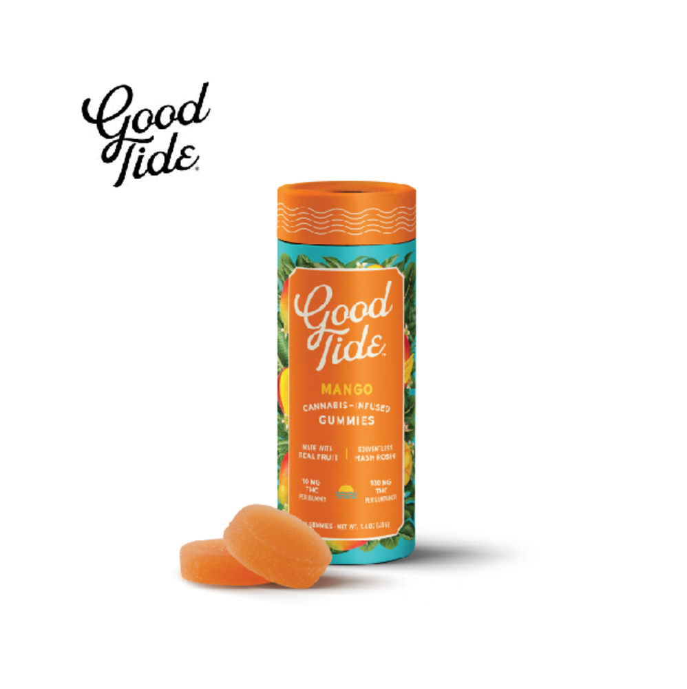 MANGO 100MG 10 PACK ROSIN INFUSED GUMMIES