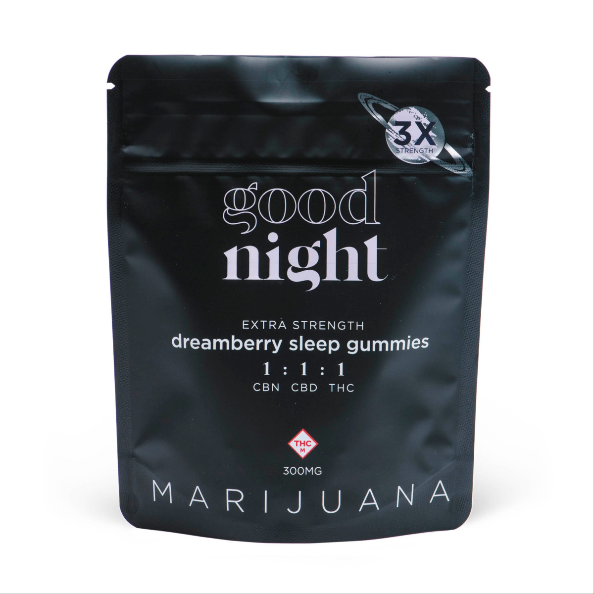 Extra Strength Dreamberry Gummies 40-pack (300mg CBD/300mg CBN/300mg THC)