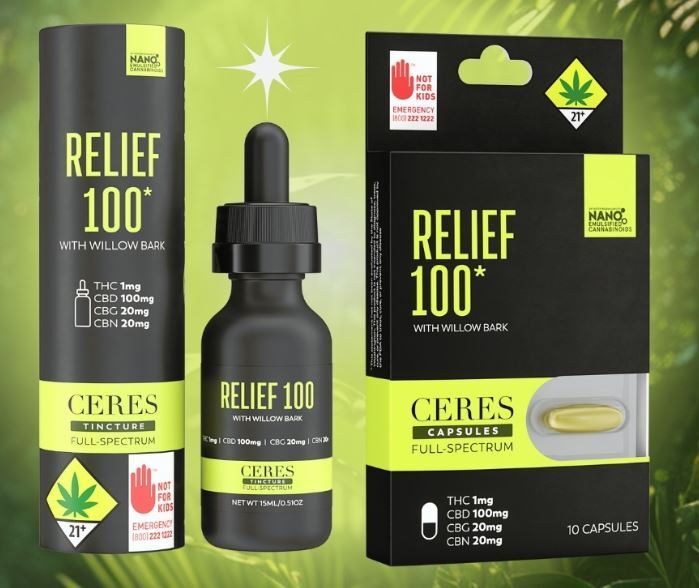 Shop Relief CBD 100 | Remedy Tulalip Dispensary Quil Ceda Village, WA