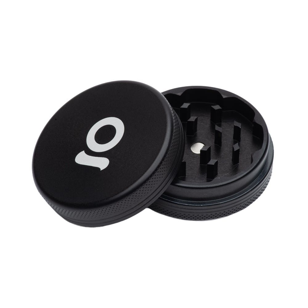 2 Piece Grinder Black 50mm