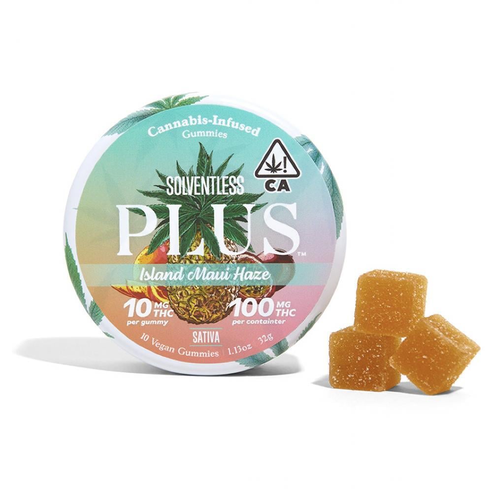 Island Maui Haze Sativa Solventless [10pk] (100mg THC)