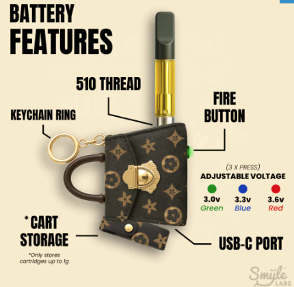 ACC Smyle Labs Pursejamin Purse Carto Battery