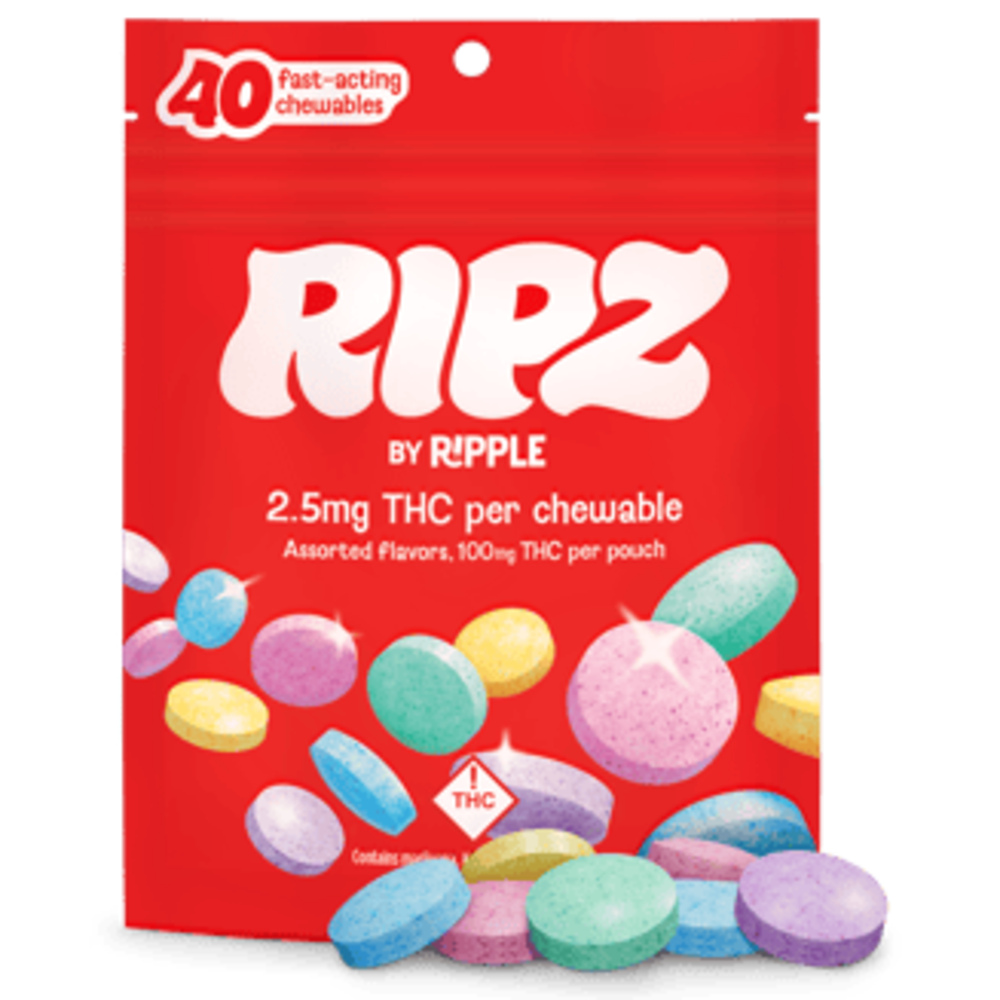 Ripz - Assorted Flavors Chewables [40pk] (100mg)
