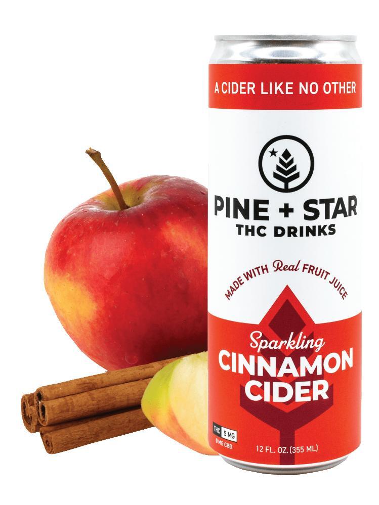Pine + Star Cinnamon Cider (10mg) - Tree House Craft Cannabis Dispensary