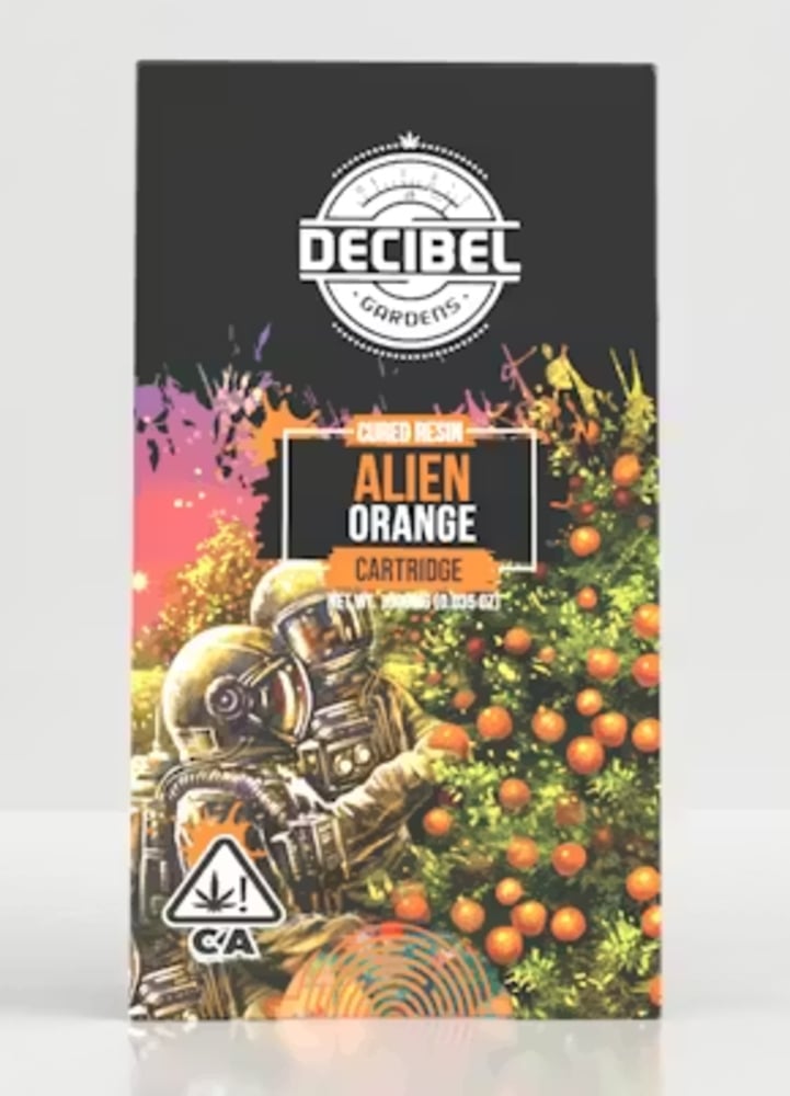 Alien Orange - Cured Resin Cart