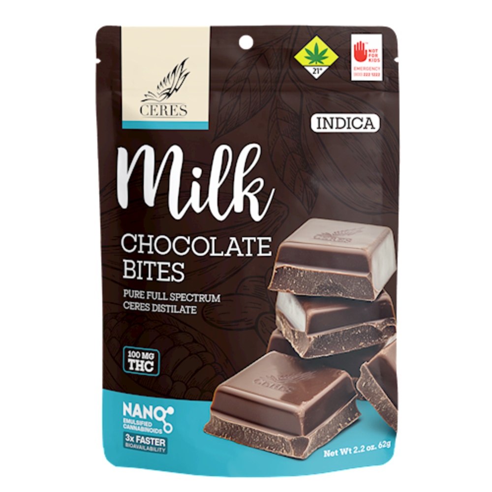 Milk Chocolate - Indica [10pk] (100mg)
