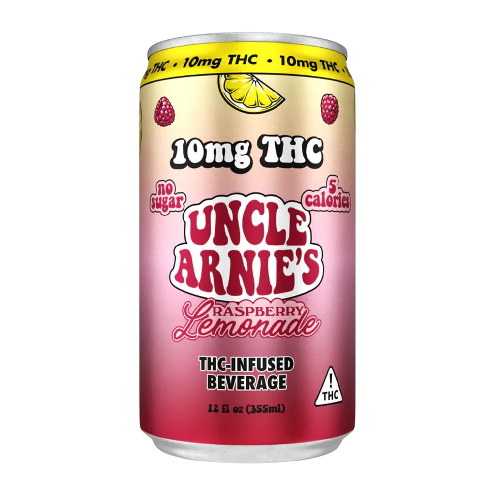 Uncle Arnie's - Hemp Derived - Raspberry Lemonade 10mg THC