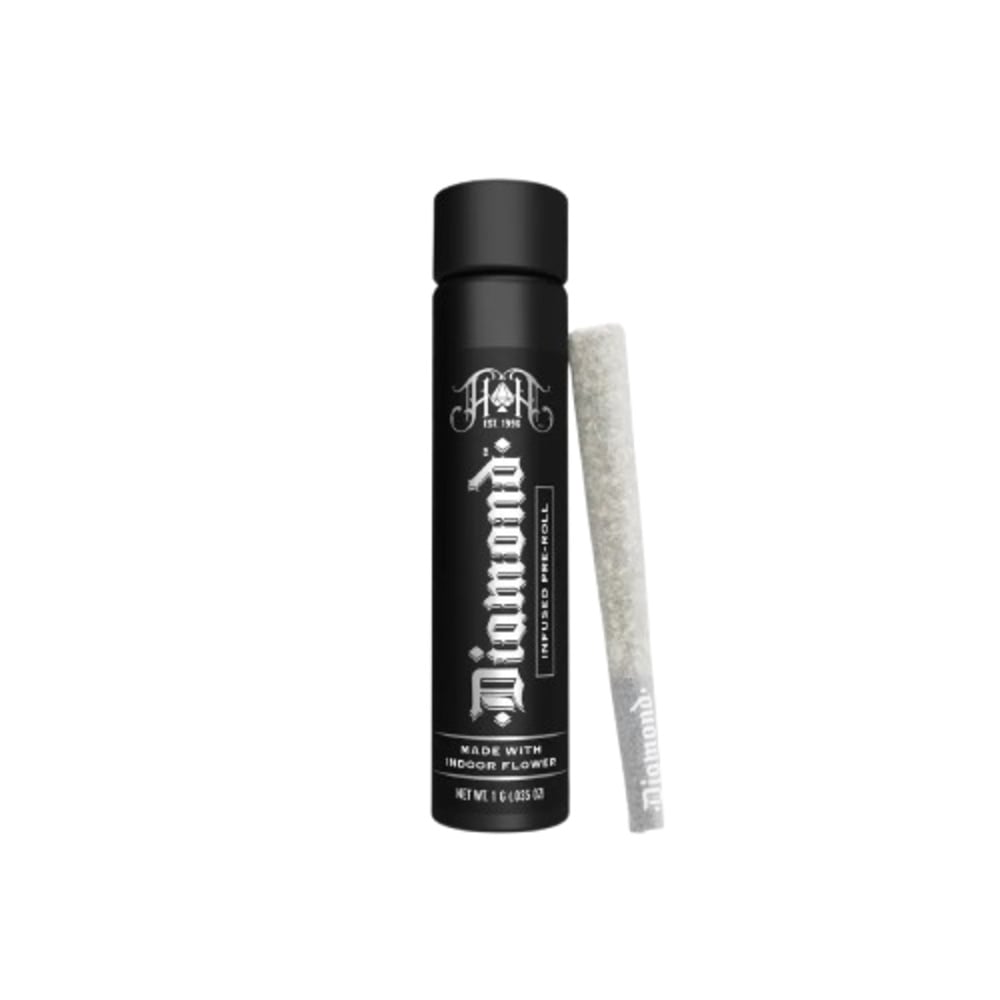Trainwreck | Hybrid - Diamond THCA-Infused Pre-Roll - 1G Joint