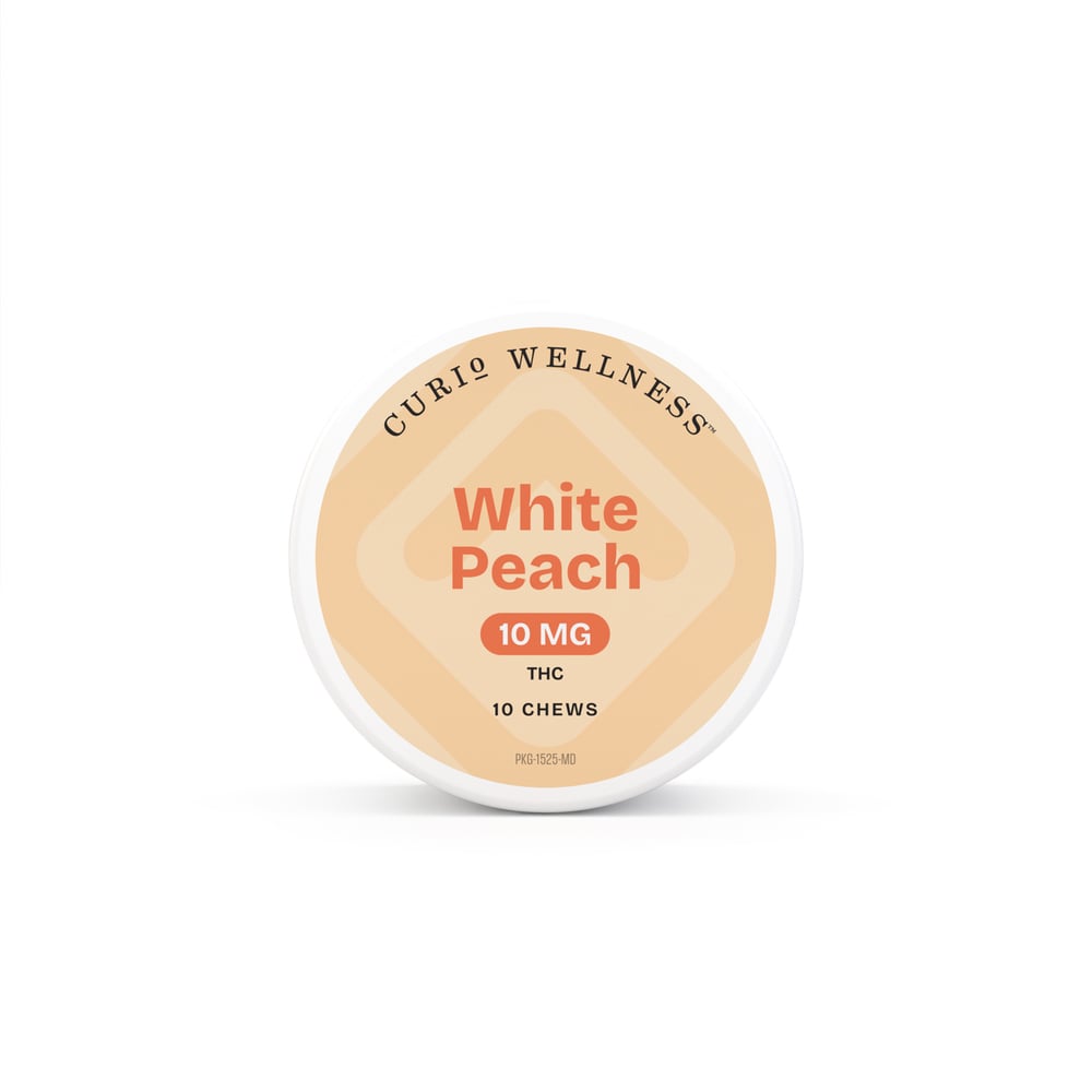 White Peach Chews | 100mg | 10pk