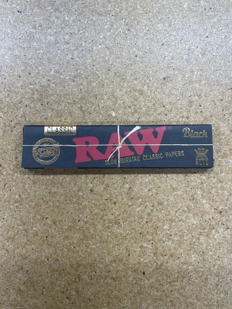 Raw Classic Black King Size Slim