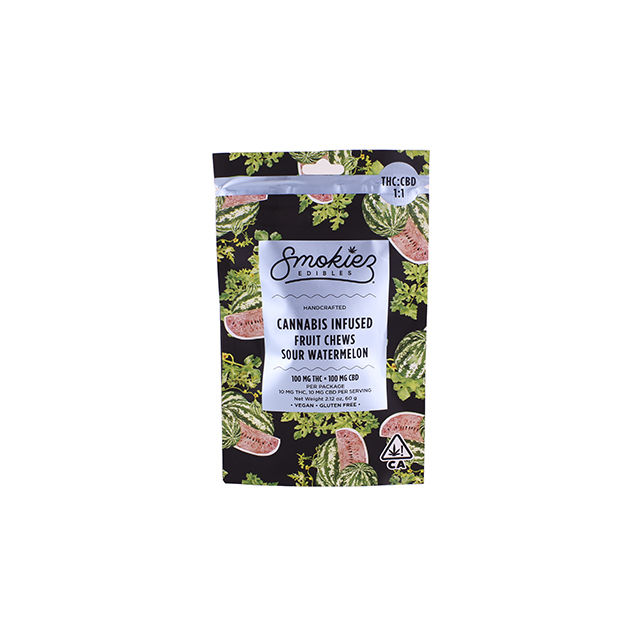 1:1 Sour Watermelon [10pk] (100mg CBD/100mg THC)