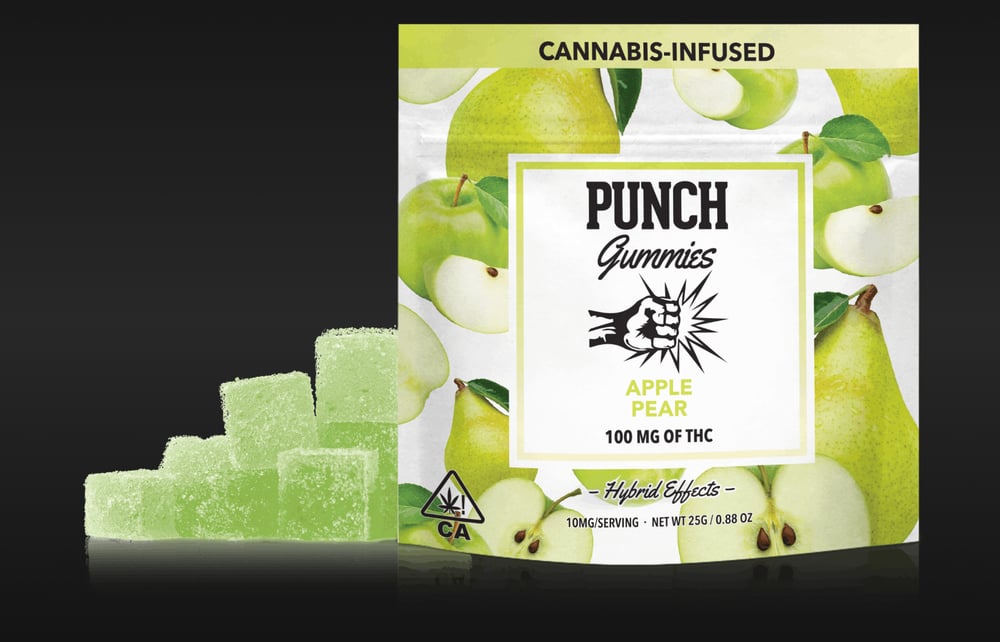 APPLE PEAR 100MG 10 PACK GUMMIES