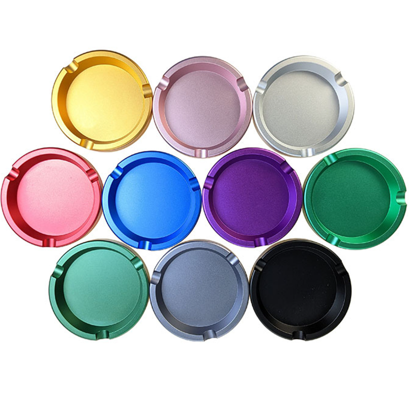 3.5" Aluminum Ashtray - Assorted