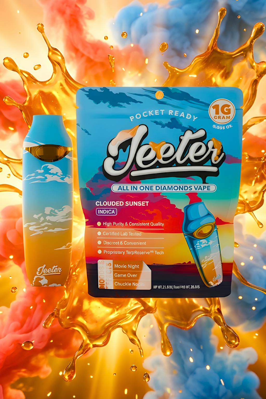 Clouded Sunset [1000mg]