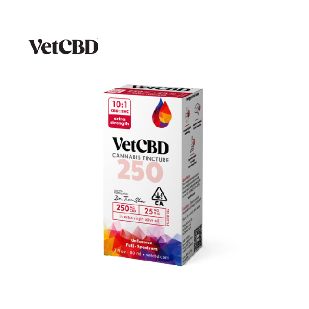 EXTRA STRENGTH 250MG CBD 25MG THC 2OZ TINCTURE