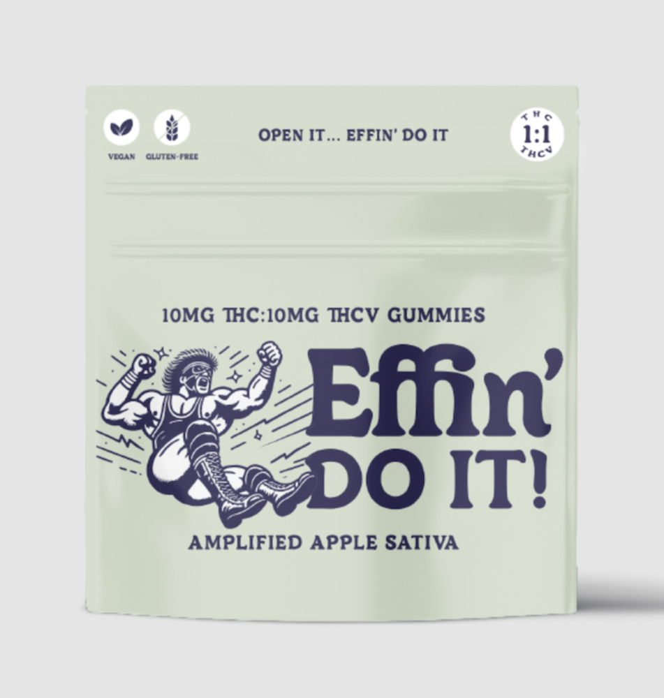 Effin' - Do it Amplified Apple Sativa 1:1 Soft Chews (100mg 20pk)