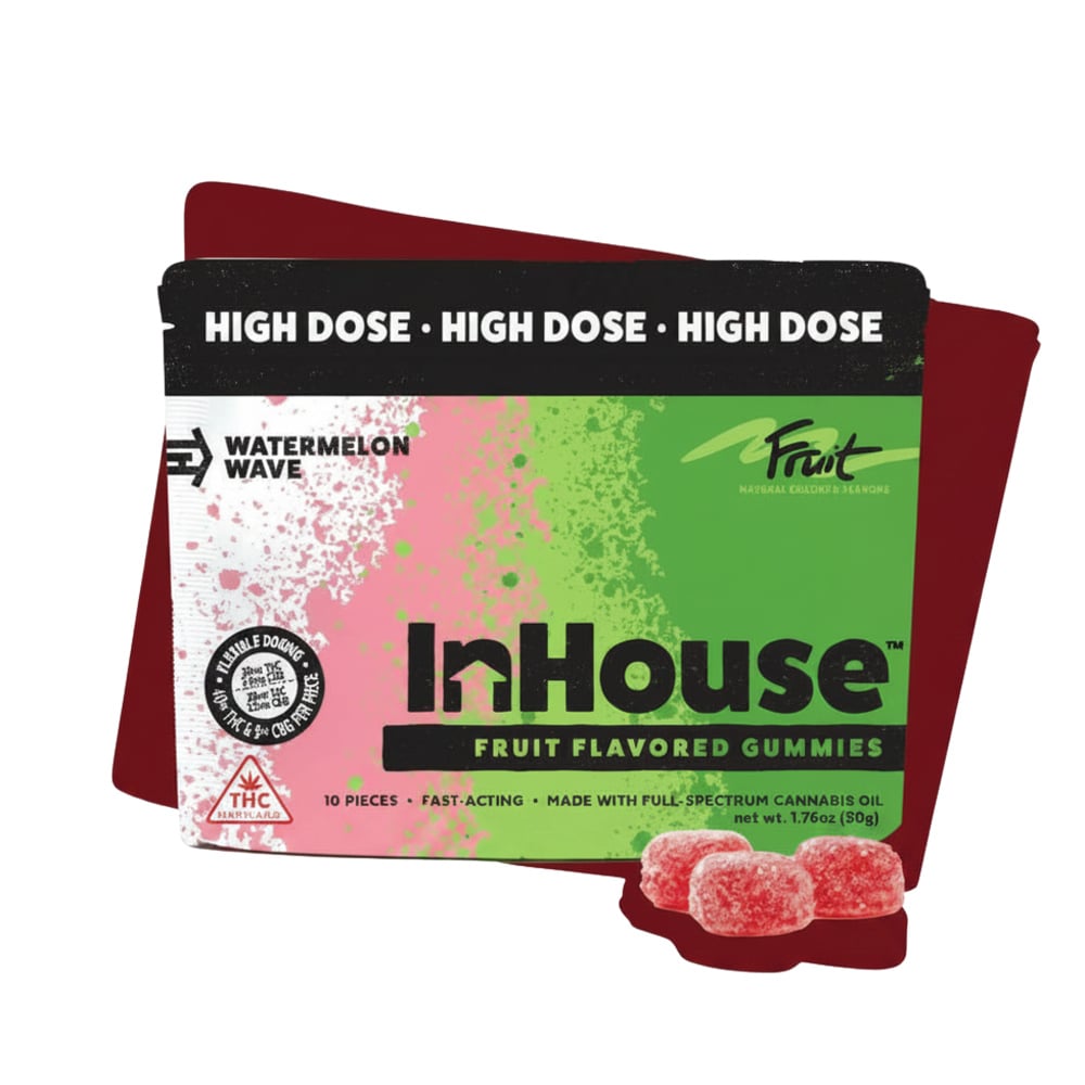 8:1 Watermelon [10pk] (400mg THC/50mg CBG)
