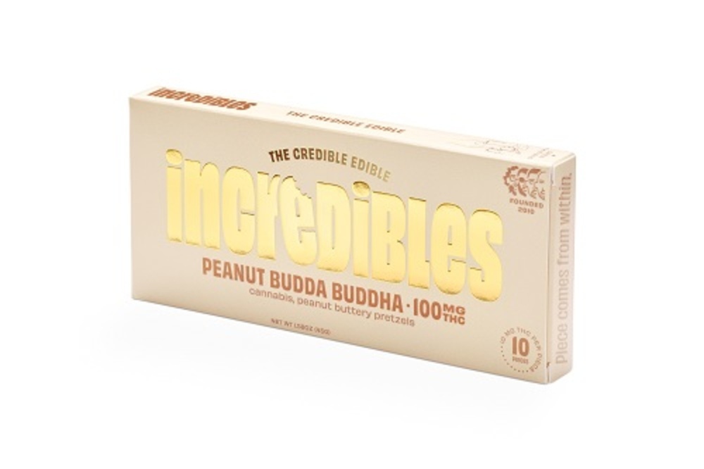 incredibles - Peanut Butter Buddha - Chocolate - 100mg