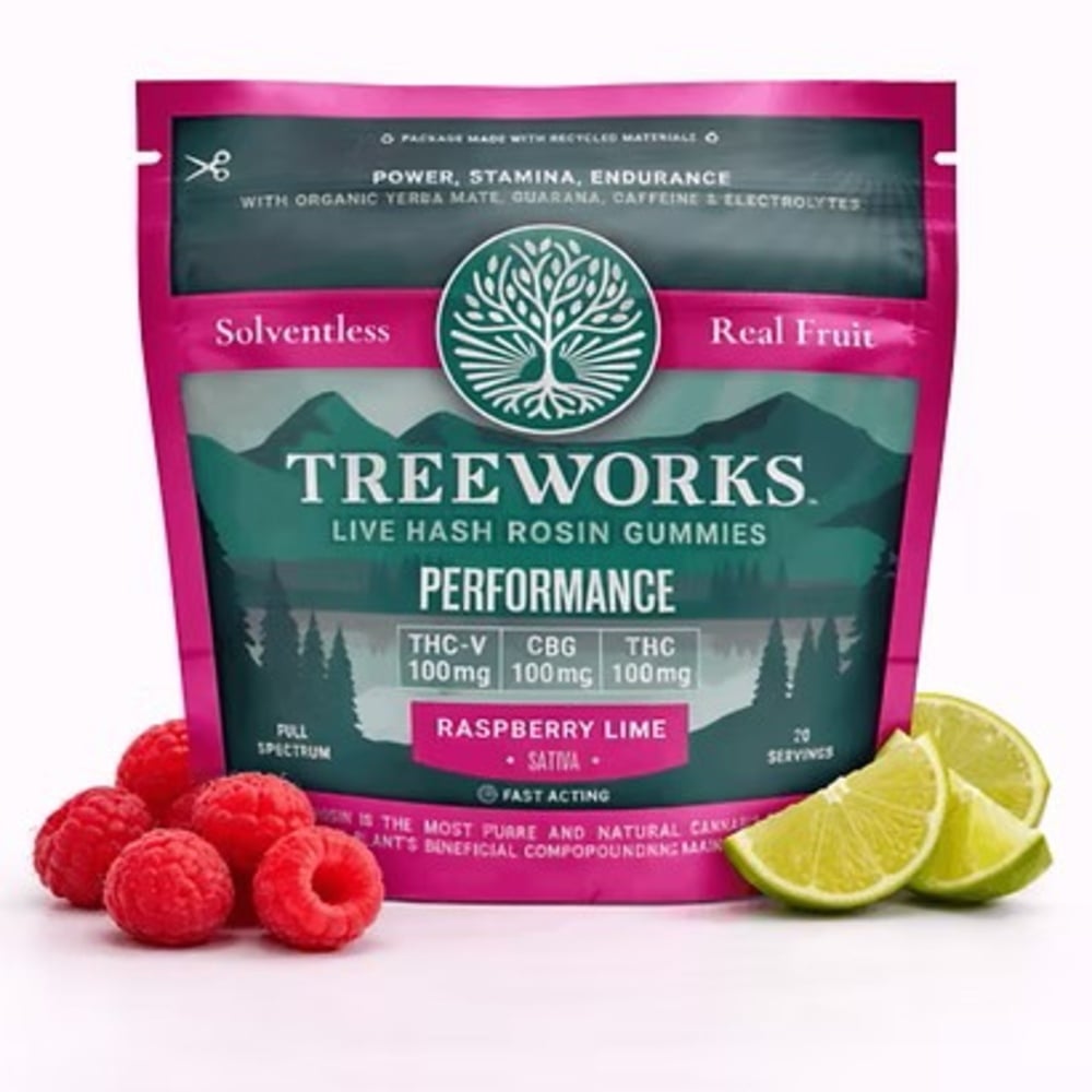 Shop 5mg Raspberry Lime 'Performance' | 20pk | Full Harvest Moonz