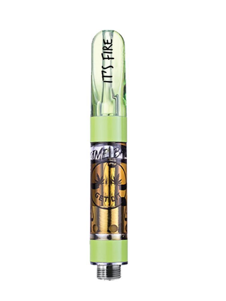CRDH60%DGN35%リキッド 1ml Green Crack 1000mg D10, D8 Vape Cart - Green Crack - Sativa - 1ml - Hyper