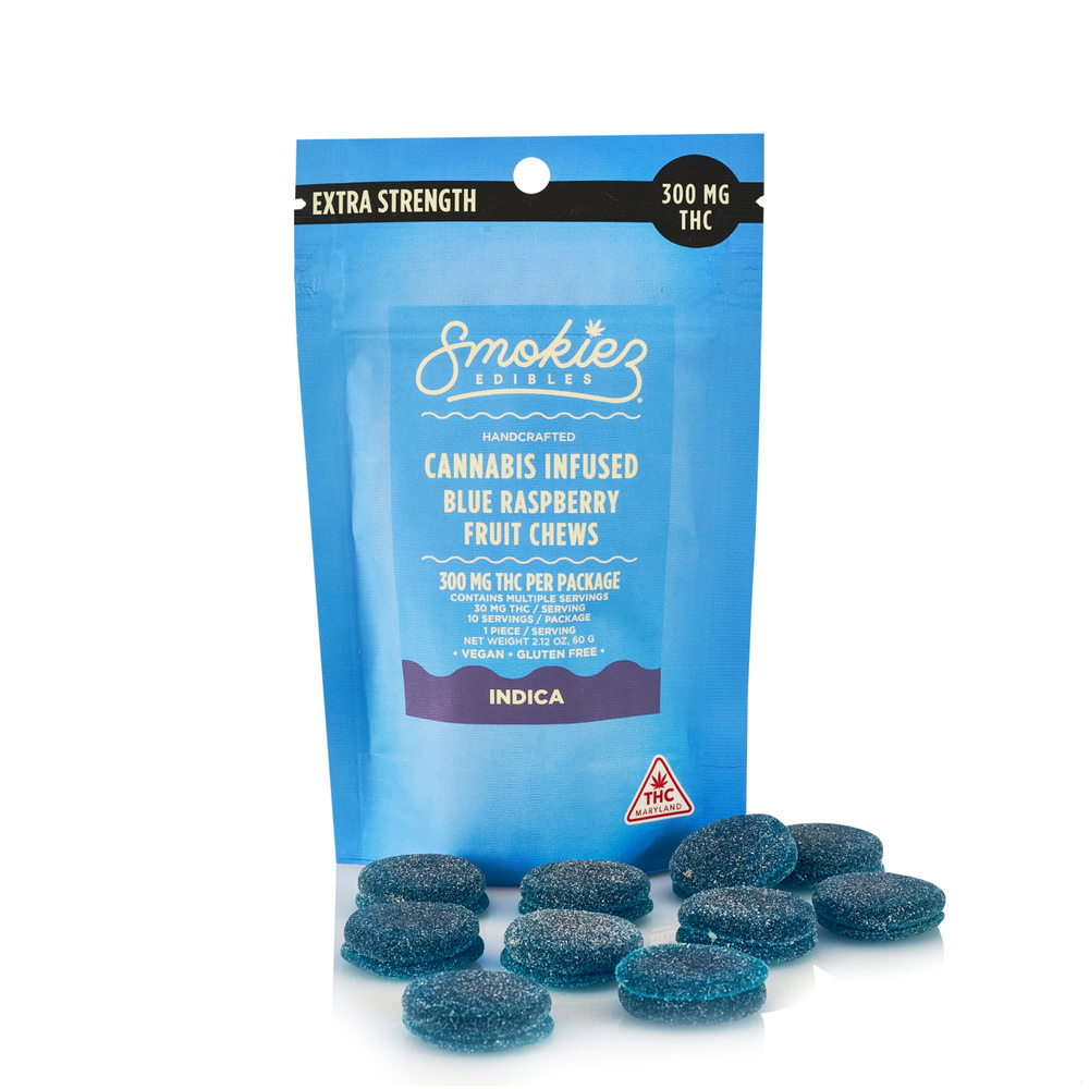 Blue Raspberry - Indica [10pk] (300mg)