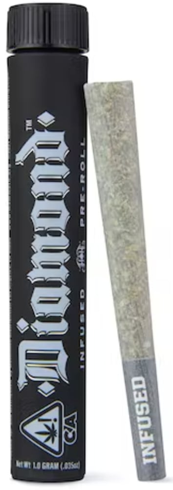 Black Haze | Sativa - Diamond THCA-Infused Pre-Roll - 1G Joint