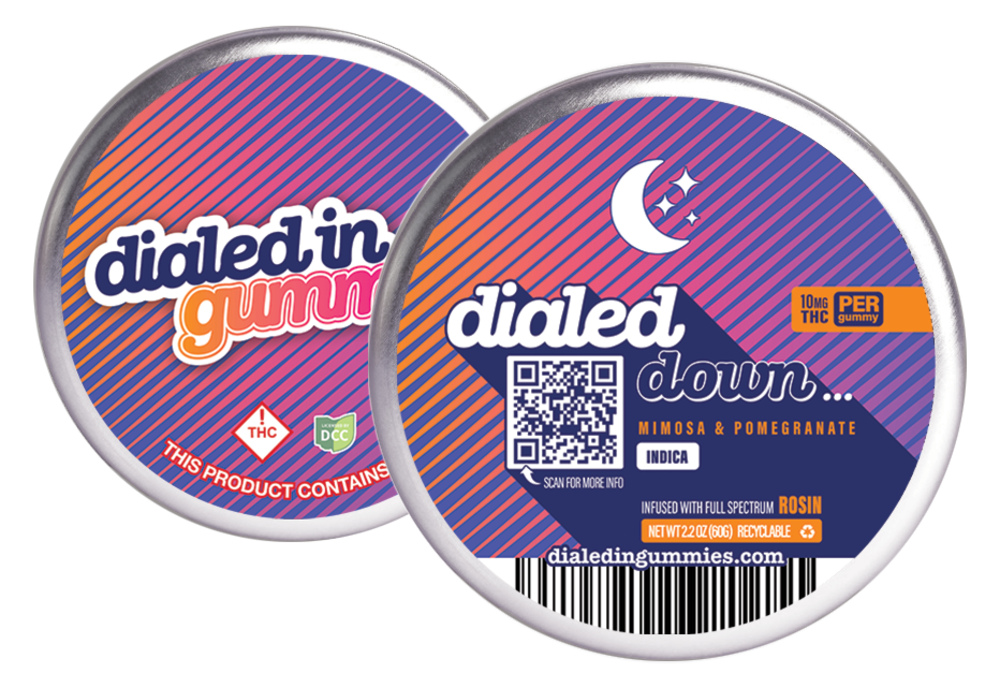 100mg - Midnight Cherry - Rosin Gummies (10pk)