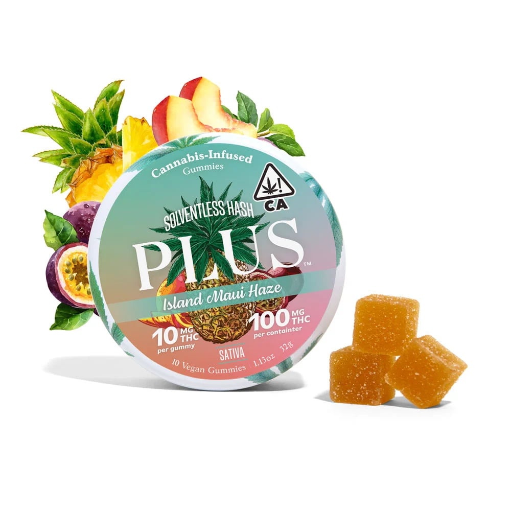 Island Maui Haze Sativa Solventless [10pk] (100mg THC)
